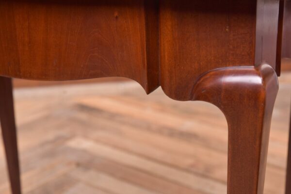 Quality Shaped Edwardian Mahogany Fold Over Card Table SAI1968 - Image 7