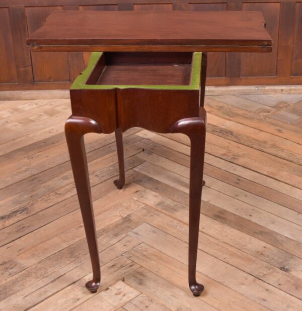 Quality Shaped Edwardian Mahogany Fold Over Card Table SAI1968 - Image 14