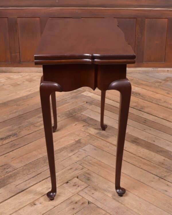 Quality Shaped Edwardian Mahogany Fold Over Card Table SAI1968 - Image 12