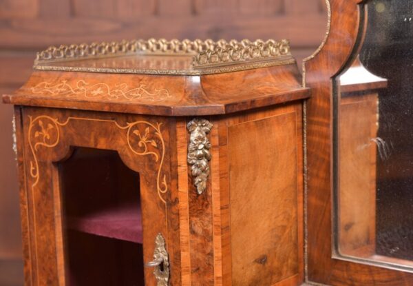 Stunning Victorian Burr Walnut French Bureau Du Dame SAI1966 Antique Furniture 6