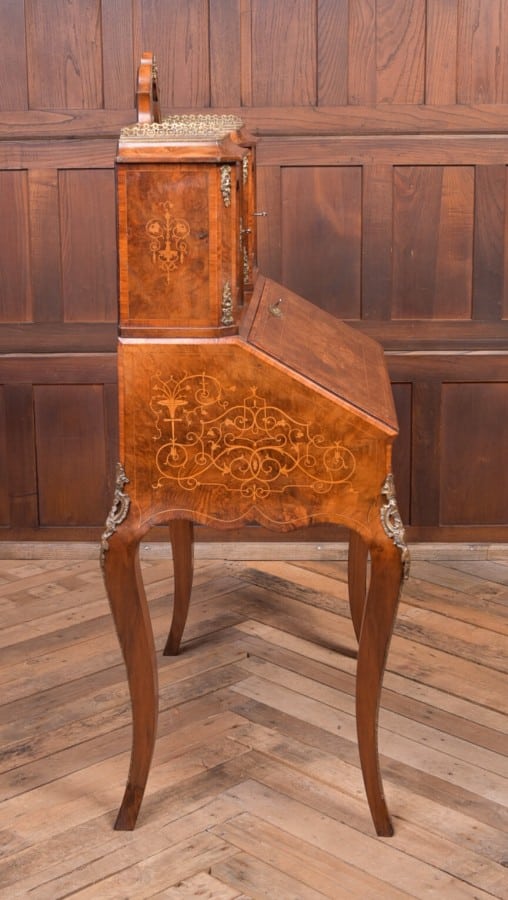 Stunning Victorian Burr Walnut French Bureau Du Dame SAI1966 Antique Furniture 18