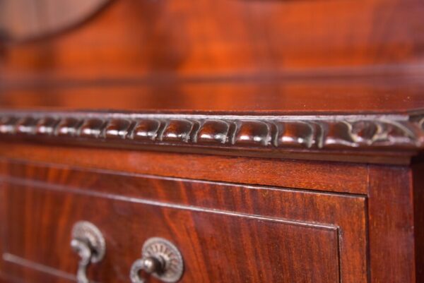 Quality Edwardian Mahogany Bow Fronted Side Cabinet SAI1961 - Image 5