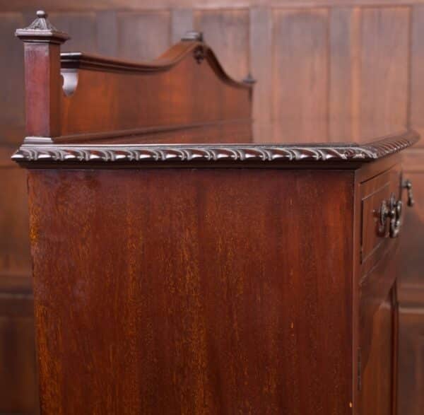 Quality Edwardian Mahogany Bow Fronted Side Cabinet SAI1961 - Image 21