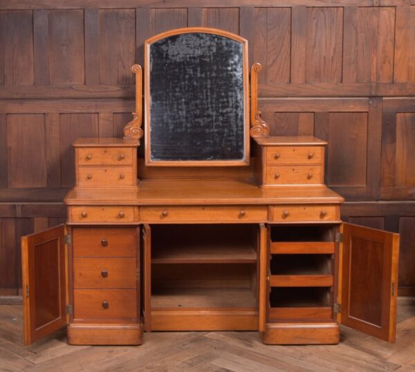 Victorian Satin Wood Dressing Table SAI2244 Antique Furniture 4