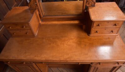 Victorian Satin Wood Dressing Table SAI2244 Antique Furniture 10