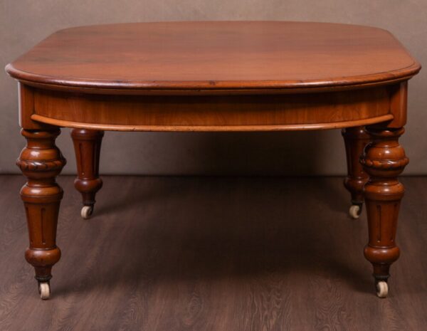 Quality Victorian Mahogany Extending Dining Table SAI1738 Antique Furniture 4