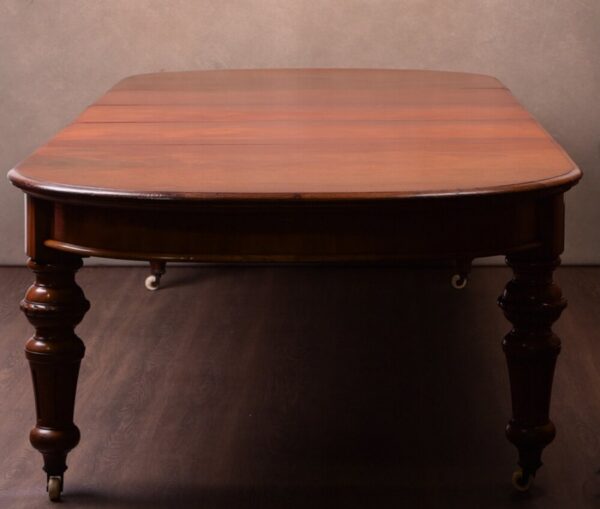Quality Victorian Mahogany Extending Dining Table SAI1738 Antique Furniture 12