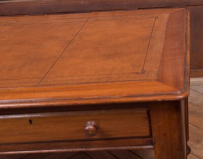 Handsome Victorian Mahogany Writing Desk - Image 4