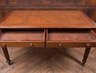 Handsome Victorian Mahogany Writing Desk - Image 7