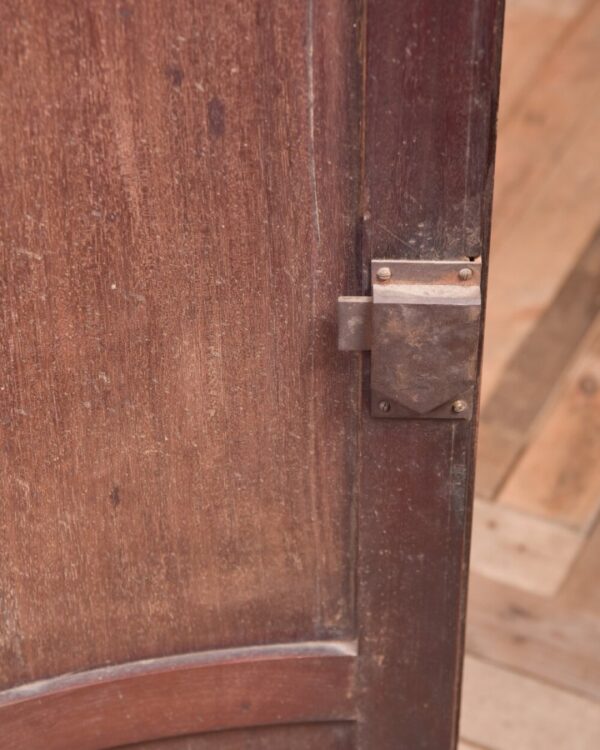 Georgian Mahogany Bow Fronted Hanging Corner Cabinet SAI1972 - Image 10
