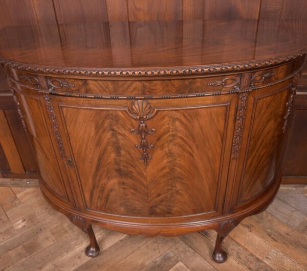 Edwardian Mahogany Bow Front Drinks Cabinet SAI2247 Antique Furniture 5