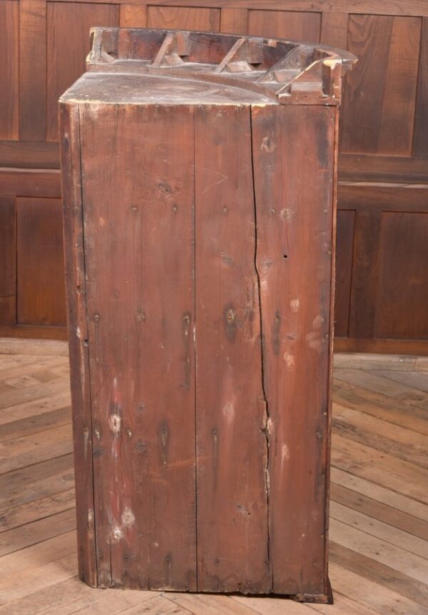 Georgian Mahogany Bow Fronted Hanging Corner Cabinet SAI1972 Antique Furniture 16