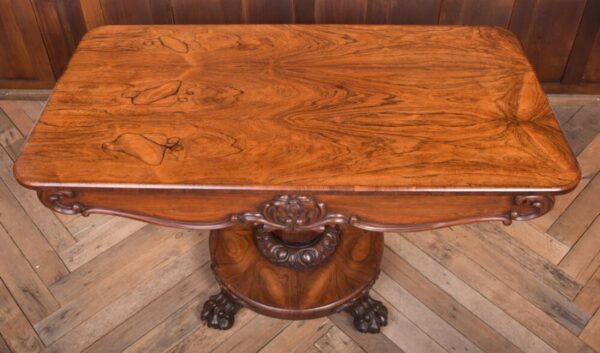 William IV Rosewood Library Table SAI1970 - Image 5