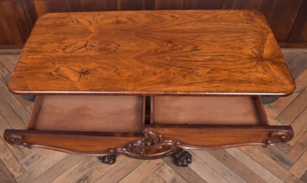 William IV Rosewood Library Table SAI1970 - Image 6