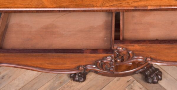 William IV Rosewood Library Table SAI1970 - Image 7