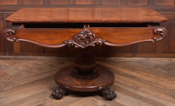 William IV Rosewood Library Table SAI1970 - Image 8