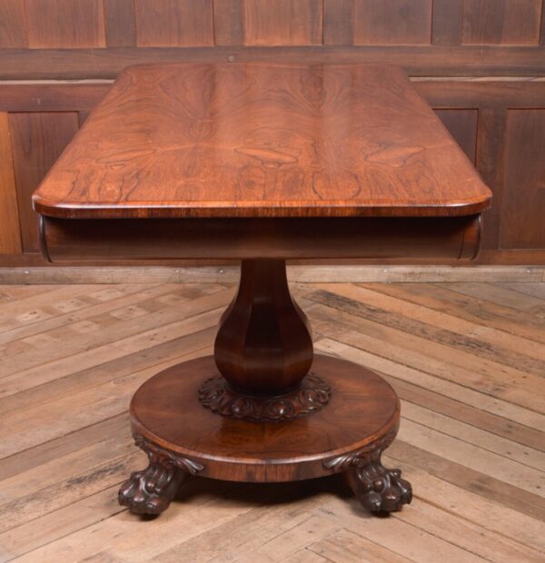 William IV Rosewood Library Table SAI1970 - Image 10
