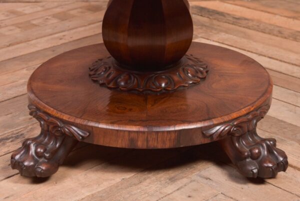 William IV Rosewood Library Table SAI1970 - Image 11