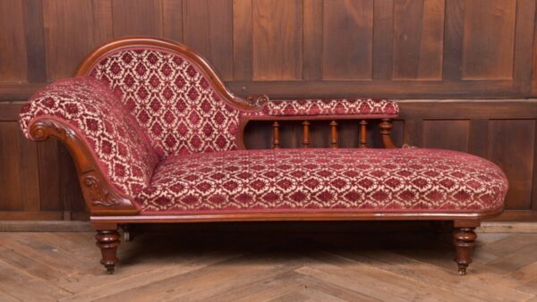 Victorian Mahogany Chaise Longue SAI2237 Antique Furniture 3