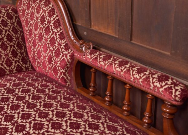 Victorian Mahogany Chaise Longue SAI2237 - Image 9