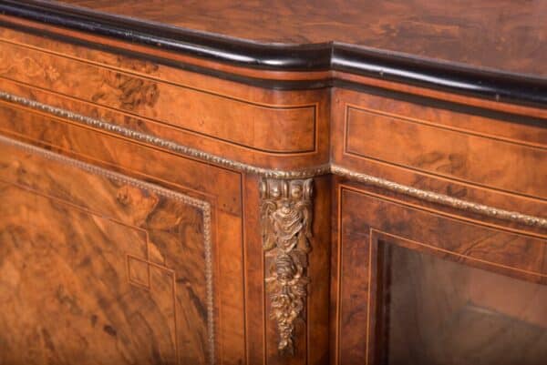 Victorian Burr Walnut Credenza SAI1971 - Image 5