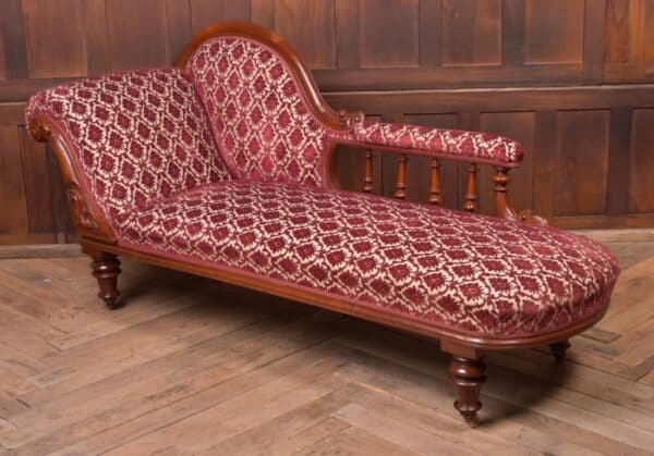 Victorian Mahogany Chaise Longue SAI2237 - Image 5