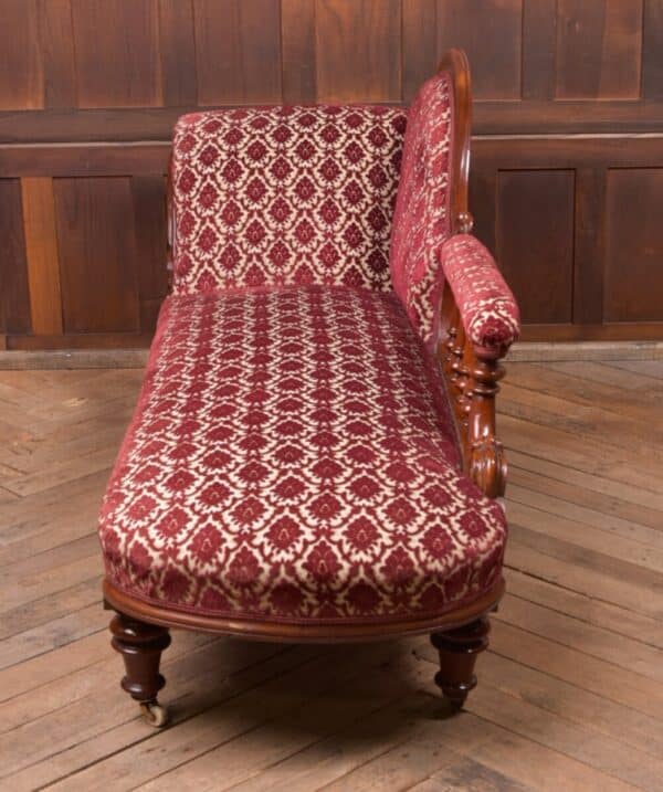 Victorian Mahogany Chaise Longue SAI2237 - Image 4