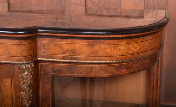 Victorian Burr Walnut Credenza SAI1971 - Image 9