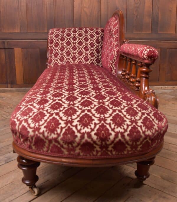 Victorian Mahogany Chaise Longue SAI2237 - Image 7