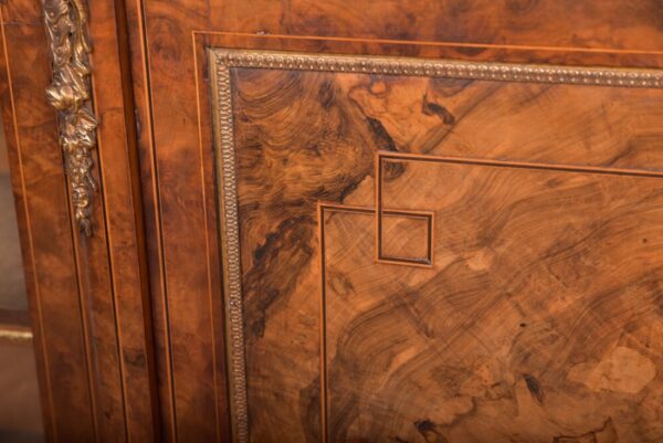 Victorian Burr Walnut Credenza SAI1971 - Image 16