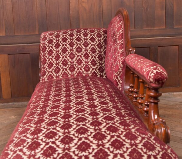Victorian Mahogany Chaise Longue SAI2237 Antique Furniture 12