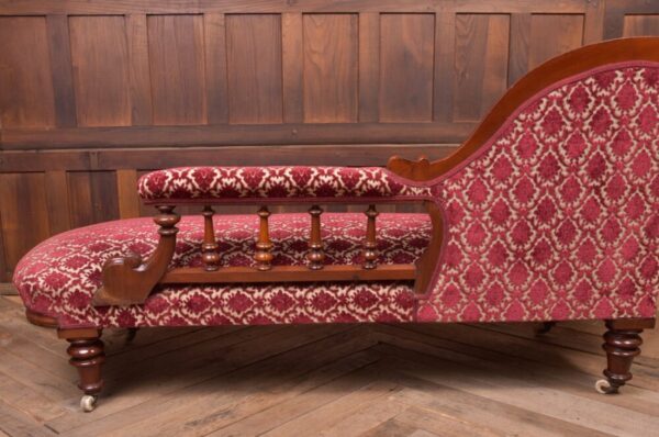 Victorian Mahogany Chaise Longue SAI2237 - Image 6
