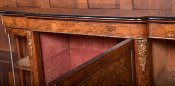 Victorian Burr Walnut Credenza SAI1971 - Image 12