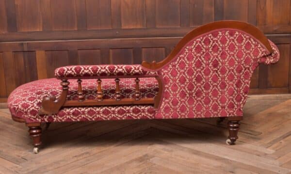 Victorian Mahogany Chaise Longue SAI2237 Antique Furniture 10