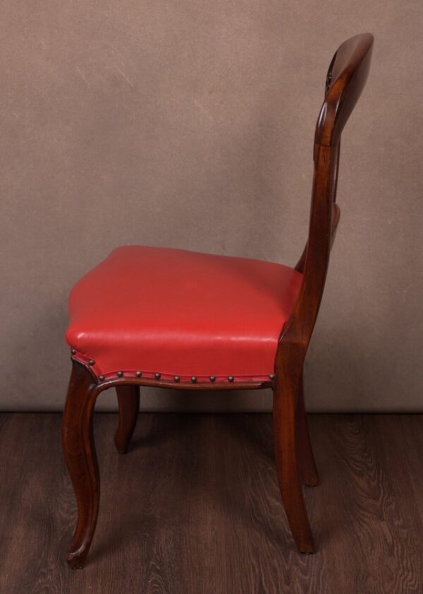 Quality Victorian Set Of Six Mahogany Hoop Back Dining Chairs SAI1747 Antique Furniture 21