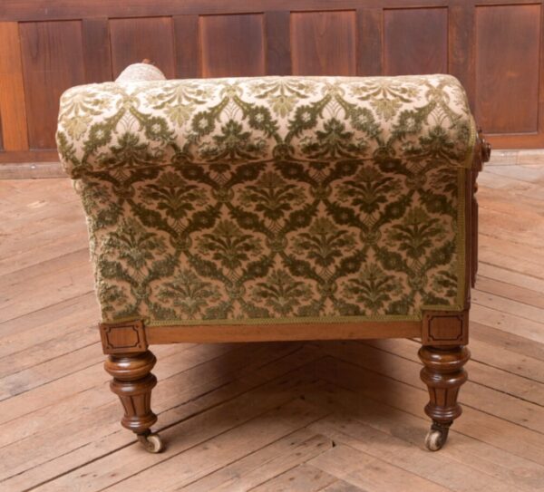 Victorian Walnut Chaise Longue SAI2238 Antique Furniture 5
