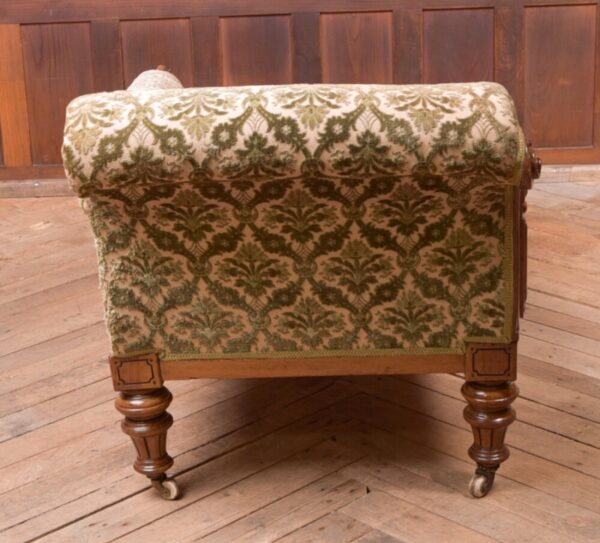Victorian Walnut Chaise Longue SAI2238 - Image 3