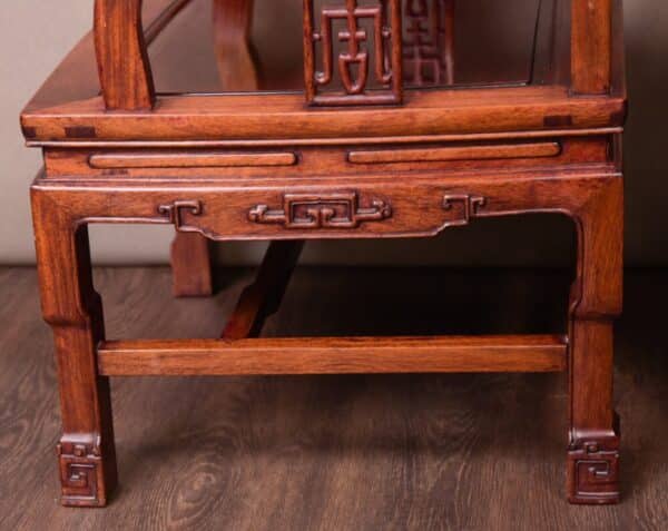 Fantastic Pair Of Chinese Hardwood Arm Chairs SAI1753 Antique Furniture 18