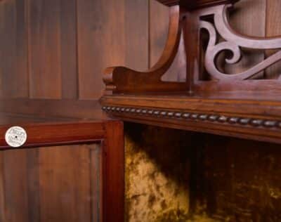 Art Nouveau Marquetry Mahogany Display Cabinet SAI2240 - Image 17