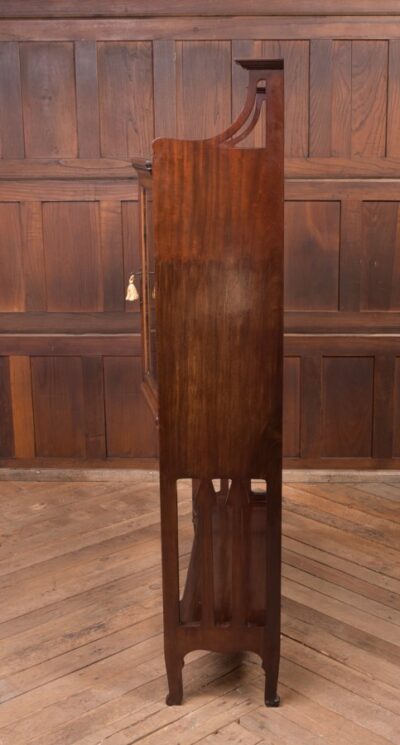 Art Nouveau Marquetry Mahogany Display Cabinet SAI2240 - Image 19