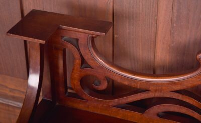 Art Nouveau Marquetry Mahogany Display Cabinet SAI2240 - Image 23