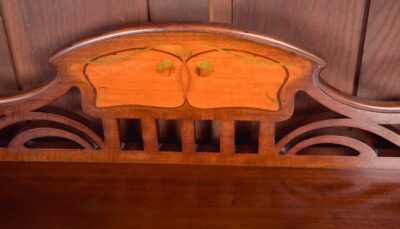 Art Nouveau Marquetry Mahogany Display Cabinet SAI2240 - Image 25