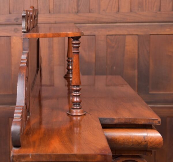 Outstanding William IV Flame Mahogany Break-centre Side Cabinet SAI1978 - Image 19