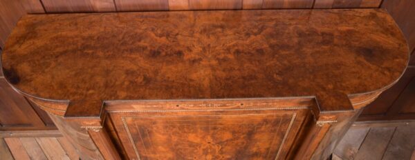 Fantastic Victorian Inlaid Burr Walnut Credenza SAI1992 - Image 8