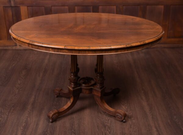 Victorian Rosewood Centre Table SAI1787 Antique Furniture 6