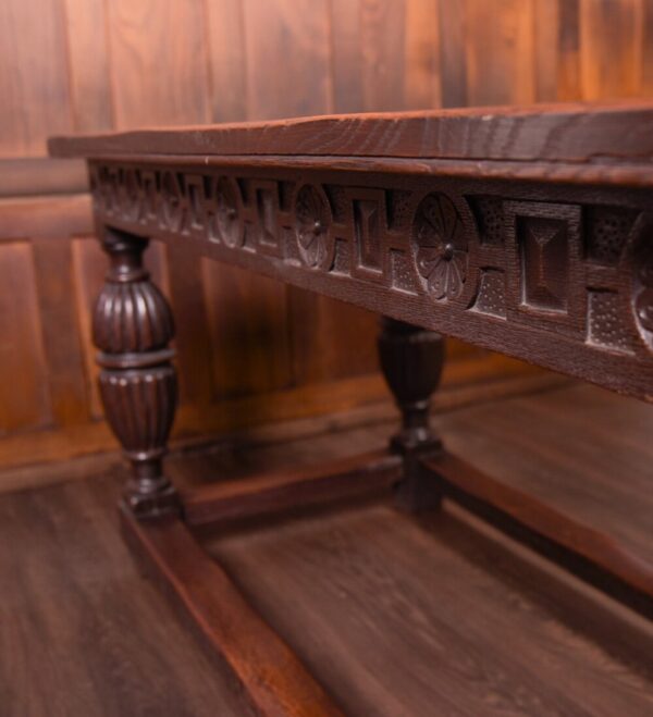 Fabulous 18th Century Carved Oak Refectory Table SAI1789 Antique Furniture 10