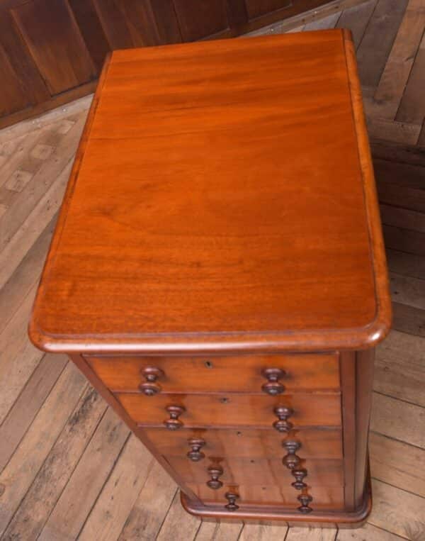 Neat Victorian Mahogany Bank Of Drawers SAI2005 - Image 3