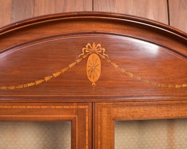 Quality Edwardian Inlaid Mahogany Display Cabinet SAI2019 Antique Furniture 11