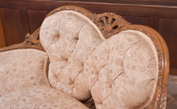 Pair Of French Carved Walnut Arm Chairs SAI2020 - Image 7