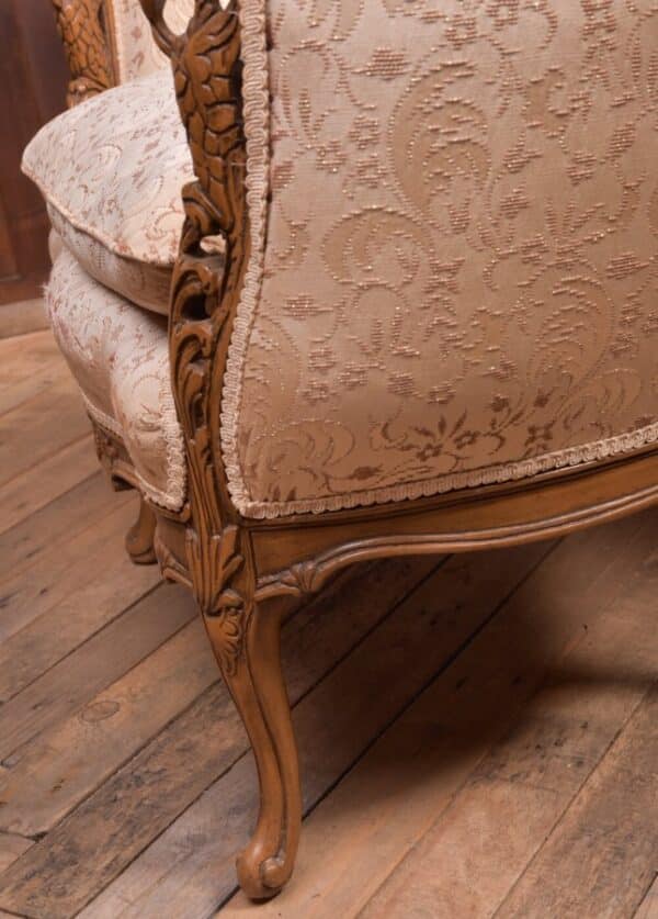 Pair Of French Carved Walnut Arm Chairs SAI2020 - Image 11